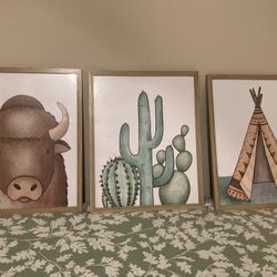 Framed Prints For Nursery/Kids Room 