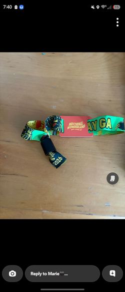 Nocturnal 2026 festival wrist bands
