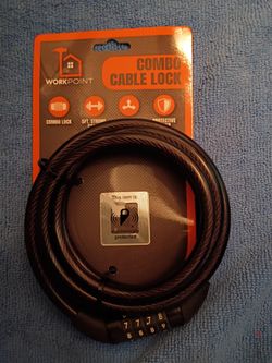 Combo cable lock