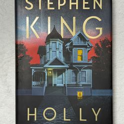 Stephen King Holly 1st Edition Hardcover Dust Jacket  - Scribner Horror Mystery