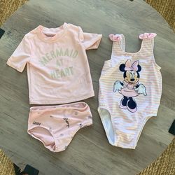 18 Mo And 2T Swimm Suit For Girls 