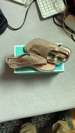 Rose Gold Sandals