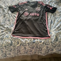 Messi Inter Miami Black Jersey Size L