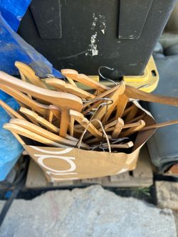 Wood Clothing Hangers