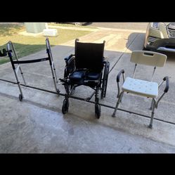 wheelchair , walker & shower chair Thumbnail