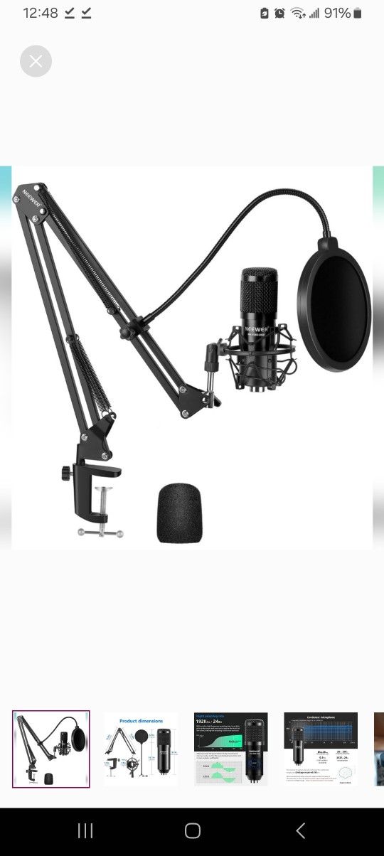 USB Microphone Set