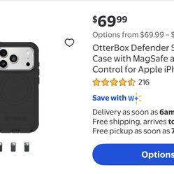 iphone 17 pro BLACK otter box case NEW! no box. 