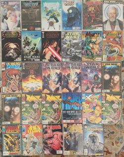 Box Full Of Marvel Comics. 59 Marvel Comic Books