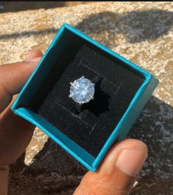 5ct Moissanite Engagement Ring Size 7