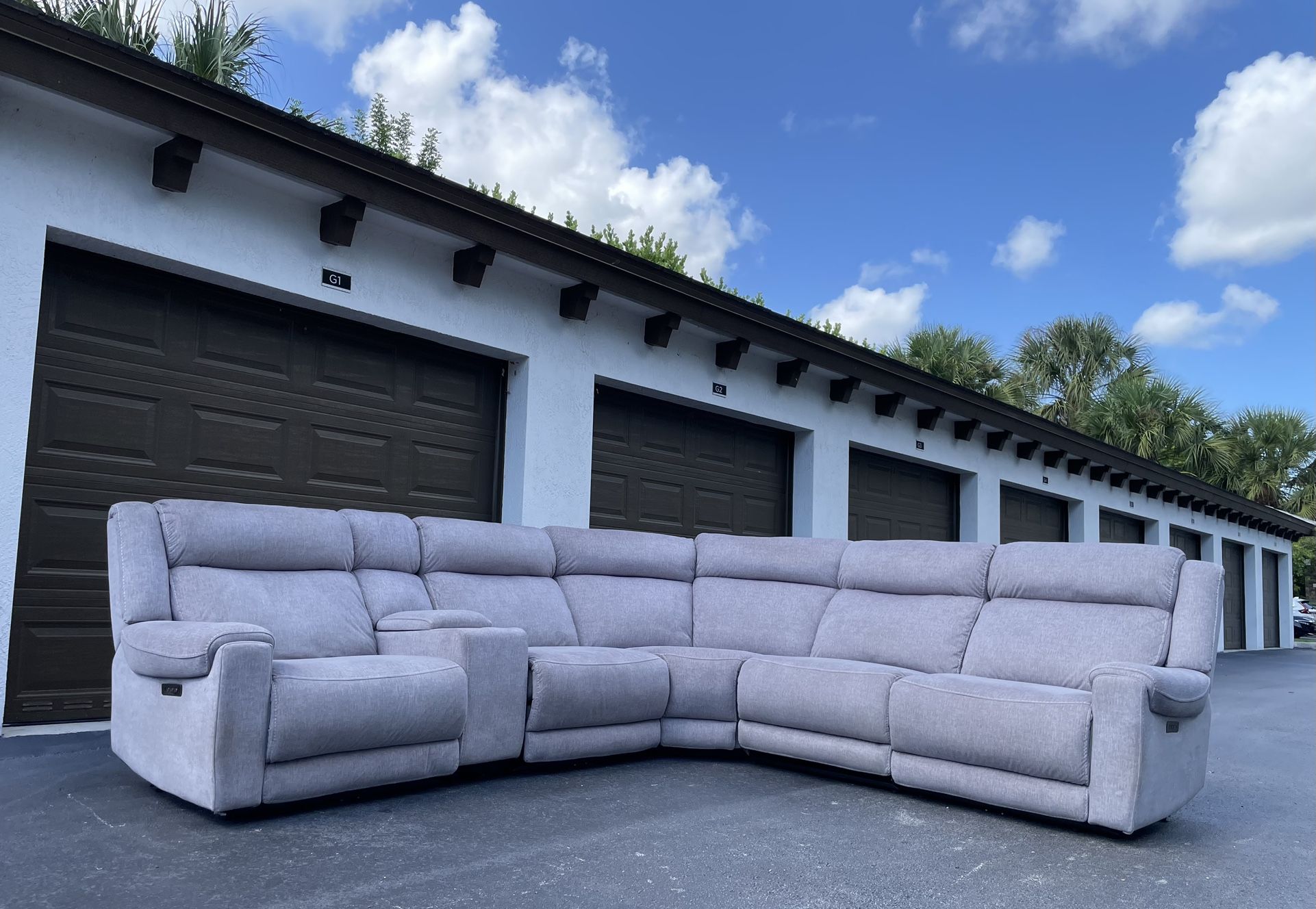 🛋️ Couch/Sofa Sectional - Recliners - PROFESSIONALLY CLEANED - Gray - Delivery Available 🚛