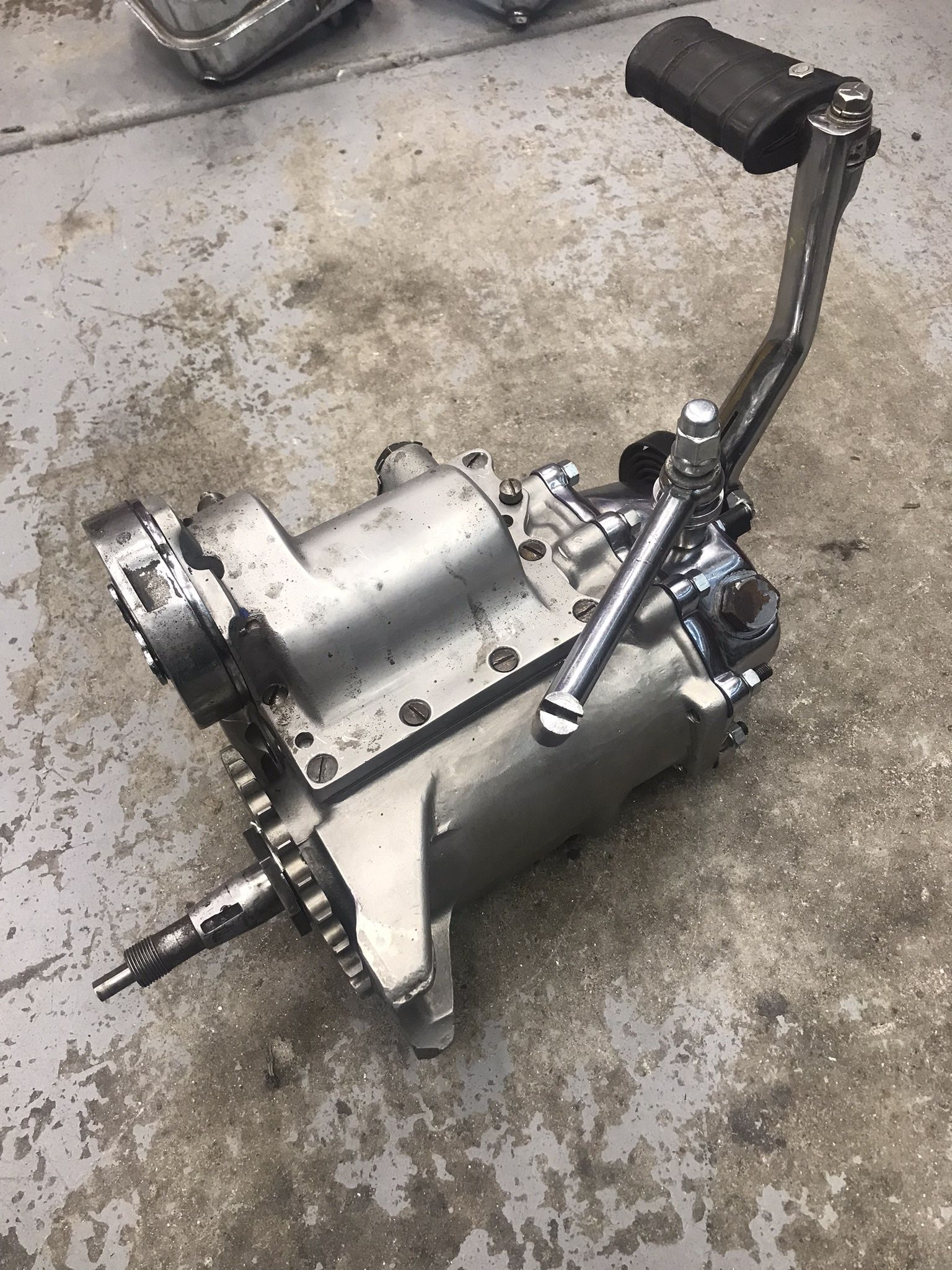 Harley Davidson 4 Speed Ratchet Top Transmission Kick & Electric