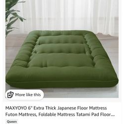  6" Extra Thick Japanese Floor Mattress Futon Mattress