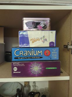 Board games? Family games? Trivia games?