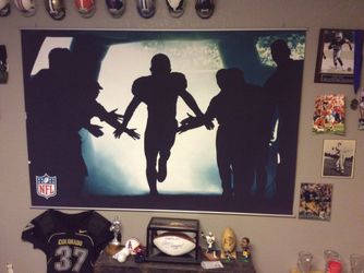 NFL canvas wall hanger