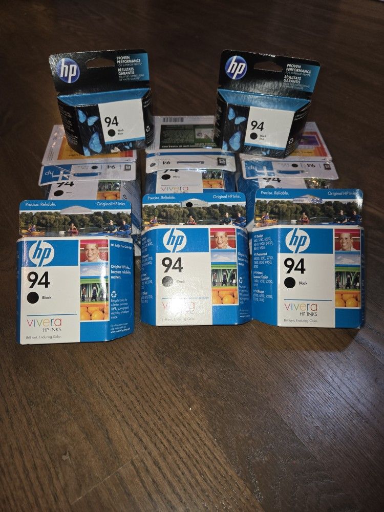 HP 94 Printer Ink Cartridges (Qty 17)