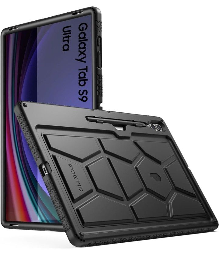 Poetic TurtleSkin Silicone Heavy Duty Case for Samsung Galaxy Tab S10 Ultra (2024 ) / S9 Ultra (2023)14.6”