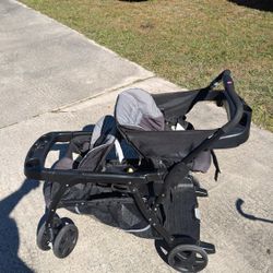Graco Click Connect 2 Child Stroller 