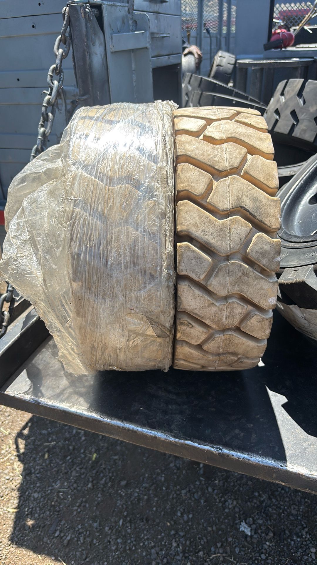 15x4.5-8 Semi new Forklift Tires