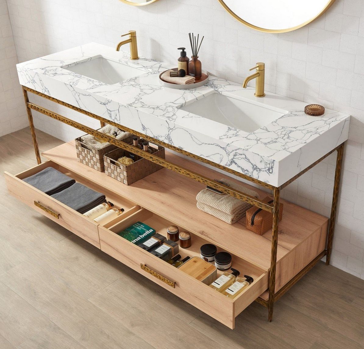 72” Bathroom Vanity 