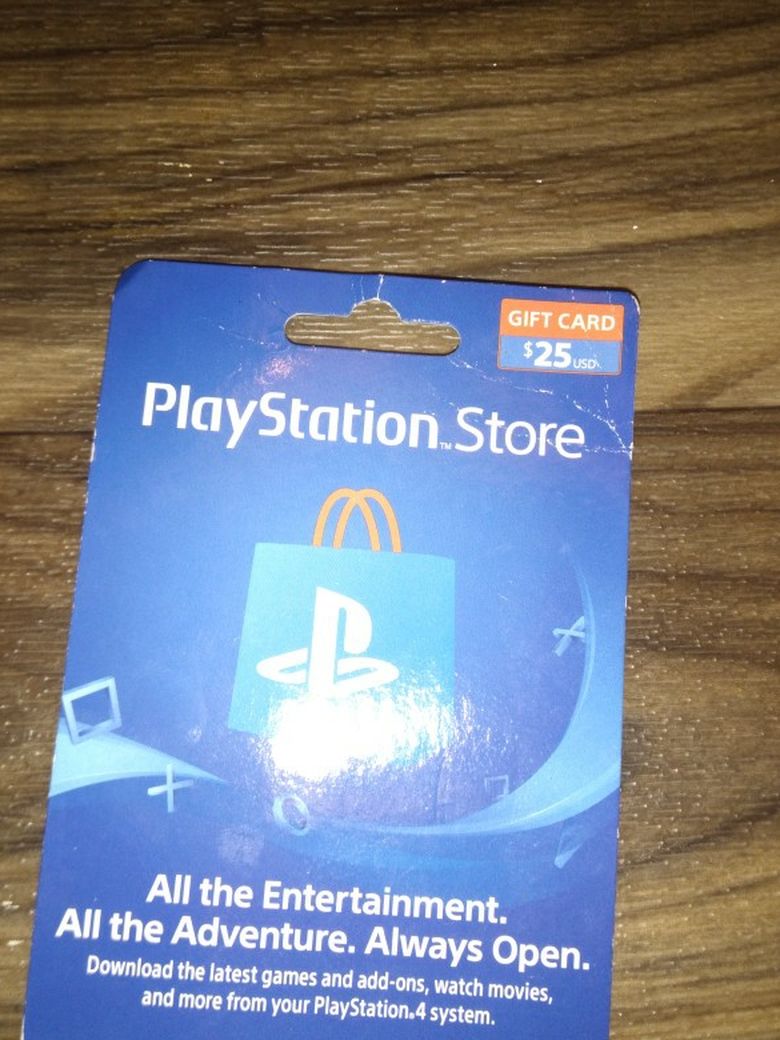 Playstation Network Card 25 USD