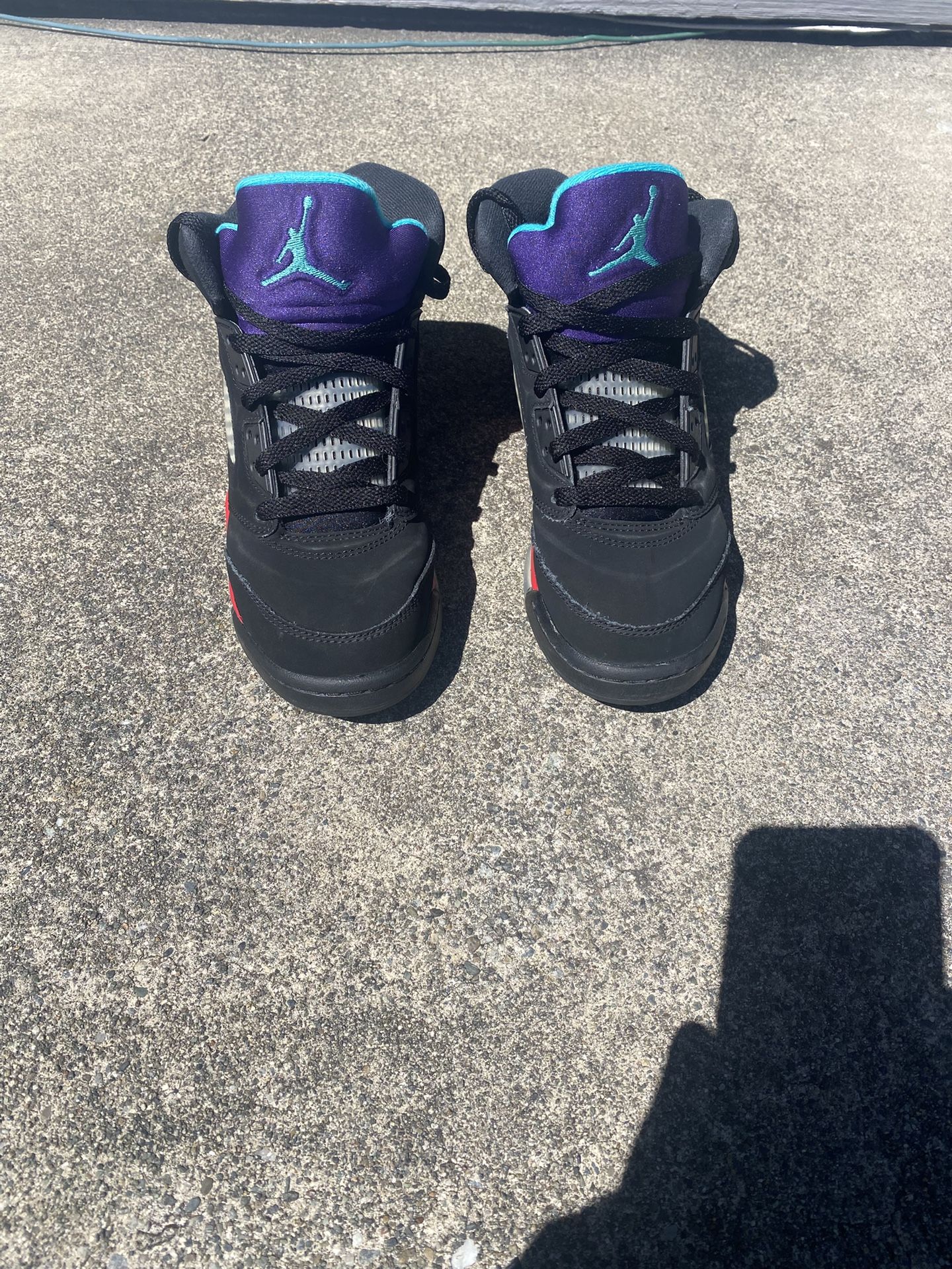 Nike Air Jordan 5 Top 3 Gs Size 4.5y