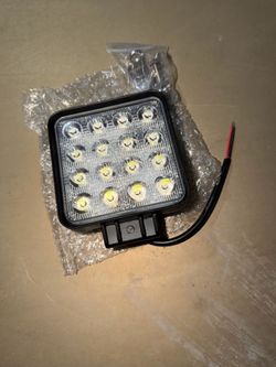 HEAVY DUTY 4X4 BOATING/DRIVING LIGHT YELLOW/WHITE DUAL FUNCTION NEW!