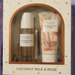 VICTORIA'S SECRET Coconut Milk & Rose Fragrance Mist & Body Lotion Gift Set
