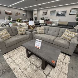 2 PC SOFA AND LOVESEAT 