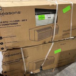 SEASONS  9,000 PTAC, Heat Pump, 265 Volt, 20 Amp Air Conditioner RHD 
