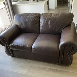 Leather Love Couch