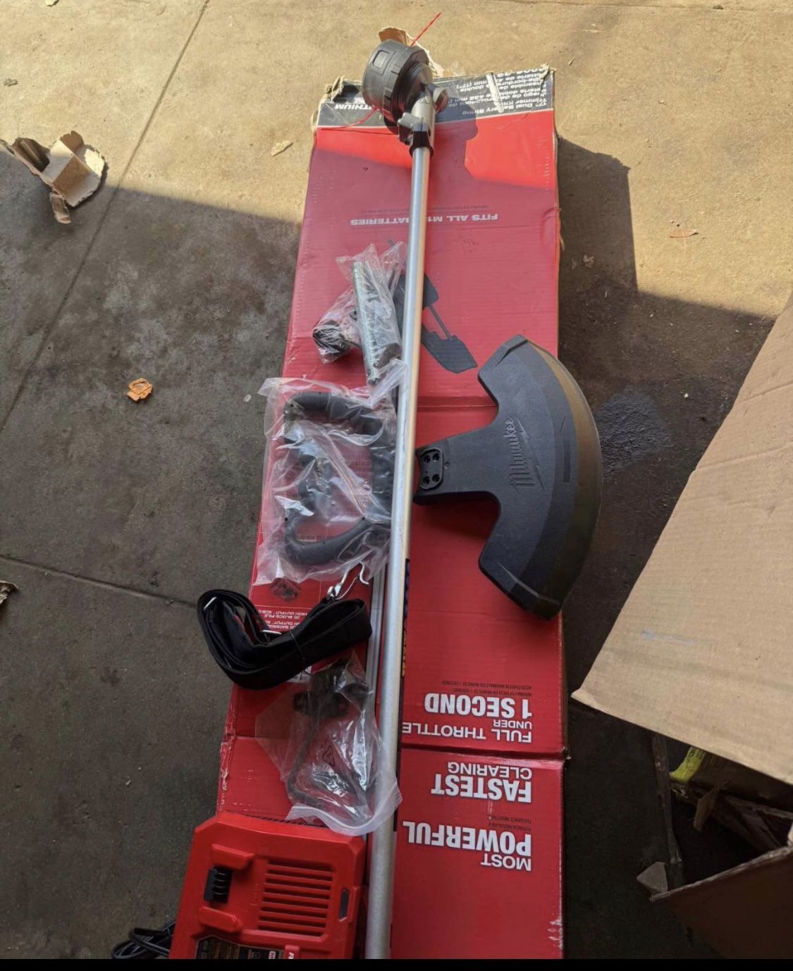 Milwaukee M18 FUEL 18V Brushless Cordless 17 in. Dual Battery Straight Shaft String Trimmer (Tool-On