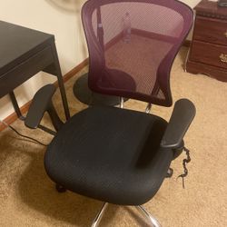 Desk And Office Chair