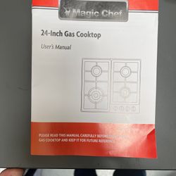 Magic Chef 24 in. Gas Cooktop