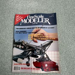 Vintage June 1987 issue of fine scale modeler
