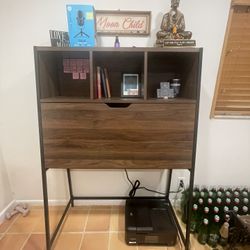 MOVING SALE MUST GO! Secretary Desk Loring Wood with Hutch Brand New!