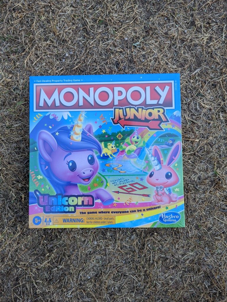 MONOPOLY JUNIOR: UNICORN EDITION