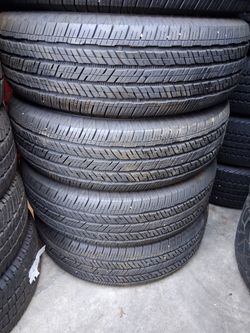 4 used Tires 265/70r18 Bridgestone 🤑 free Installation ‼️