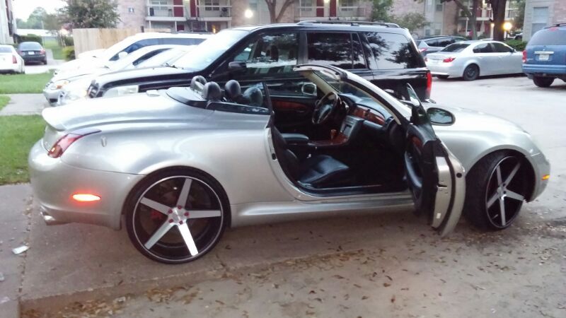 Lexus sc430 on 22's