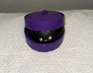 Authentic Mystery Bun Squish Toy Black & Purple — $8 | Mesa
