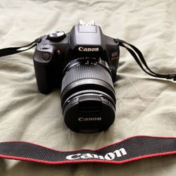 Canon EOS Digital T6 SLR with Bag, Extra Lens, and Supplies