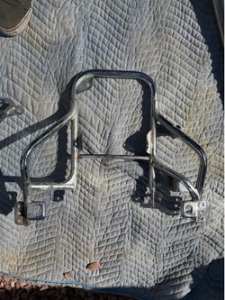 Harley-Davidson Chrome Saddlebag Support / Rear Luggage Rack – $100 OBO