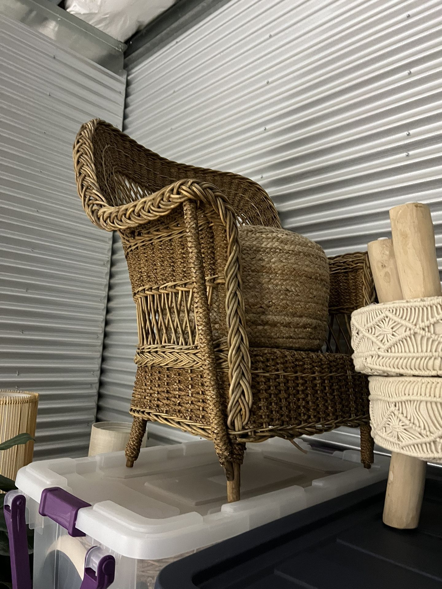 Large Wicker Chair for Sale in WA OfferUp