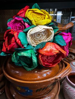 Flores de hoja de maíz! Cada una se vende aparte! Cada una tiene su precio!