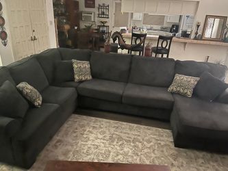 LARGE Blue Sectional