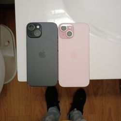 Two iPhone 15's