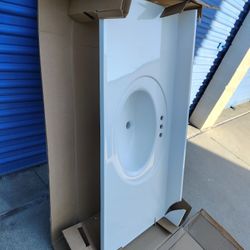 Vanity Top 49 X 22 Damaged Corner You Can Cut It  Straight Remove Damage 