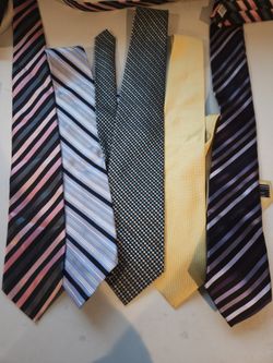 Set Of 5 Ties. Assorted 