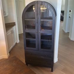 Arched Storage Cabinet 