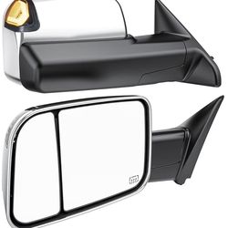 Switchback Signal Tow Mirrors Compatible with Dodge Ram