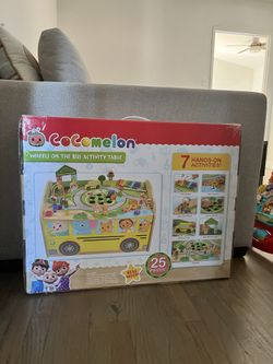 Cocomelon Wheels On The activity Table